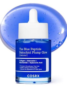 COSRX The Blue Peptide Bakuchiol Plump Glow Serum - Blue